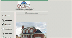 Desktop Screenshot of polydomeconstruction.com